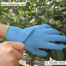 Blaue Küche schneiden resistent FDA Lebensmittelindustrie Handschuh